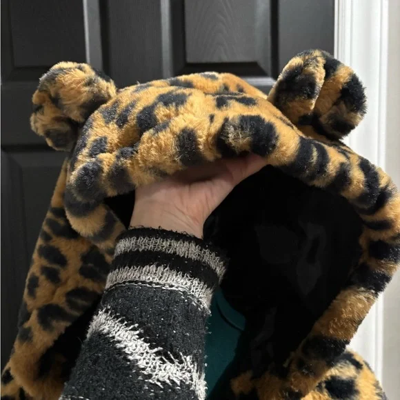 Wild Fable leopard faux fur jacket - Picture 8 of 15